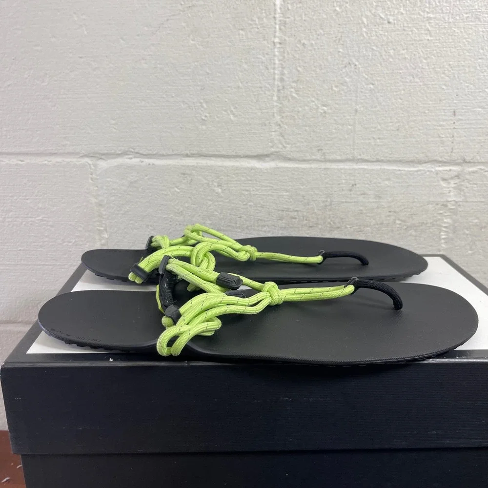 Xero Shoes Genesis Barefoot Sandals Neon Green Lightweight Slip On Men's 14 US